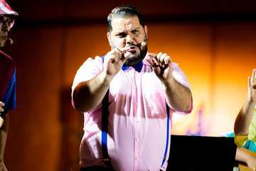  La Murgota de Telde estrena con éxito en Gáldar su espectáculo 'Los chicos del coro'/TA.